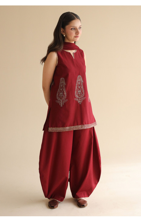 Maroon Outfit